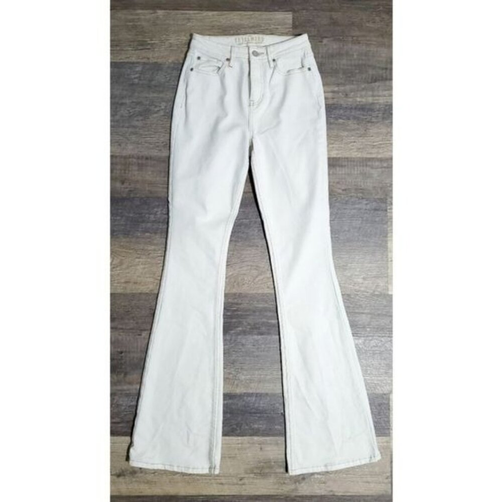 IDYLLWIND Bell Bottom Flare Jean Rebel Mid Rise Long Coachella Festival Cowgirl - Picture 5 of 7